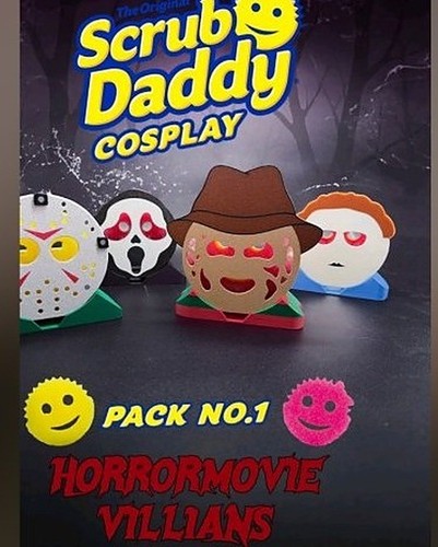 Horror villains scrub porta - horror,