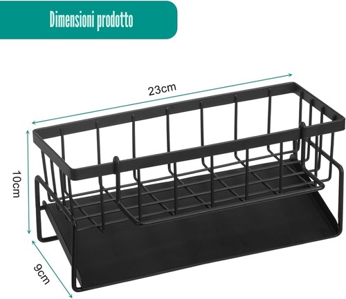 Portaspugne per lavello - portaspugne,