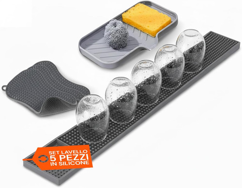 Set pezzi porta spugne - pezzi,